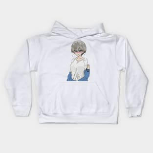 Uzaki Chan || Uzaki Chan Wants to Hangout Merch Kids Hoodie